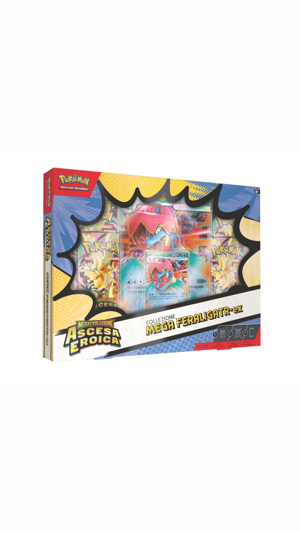 POKÉMON MEGAEVOLUZIONE ASCESA EROICA – COLLEZIONE MEGA FERALIGATR-EX