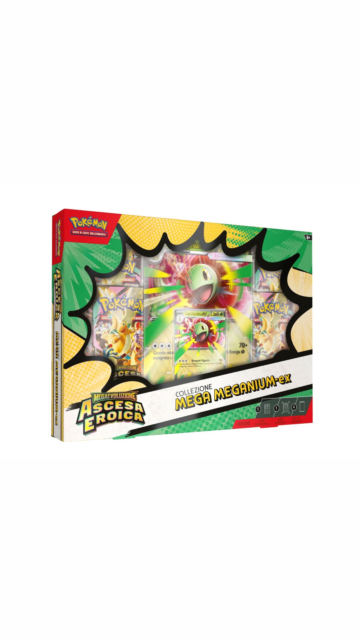 POKÉMON MEGAEVOLUZIONE ASCESA EROICA – COLLEZIONE MEGA MEGANIUM-EX