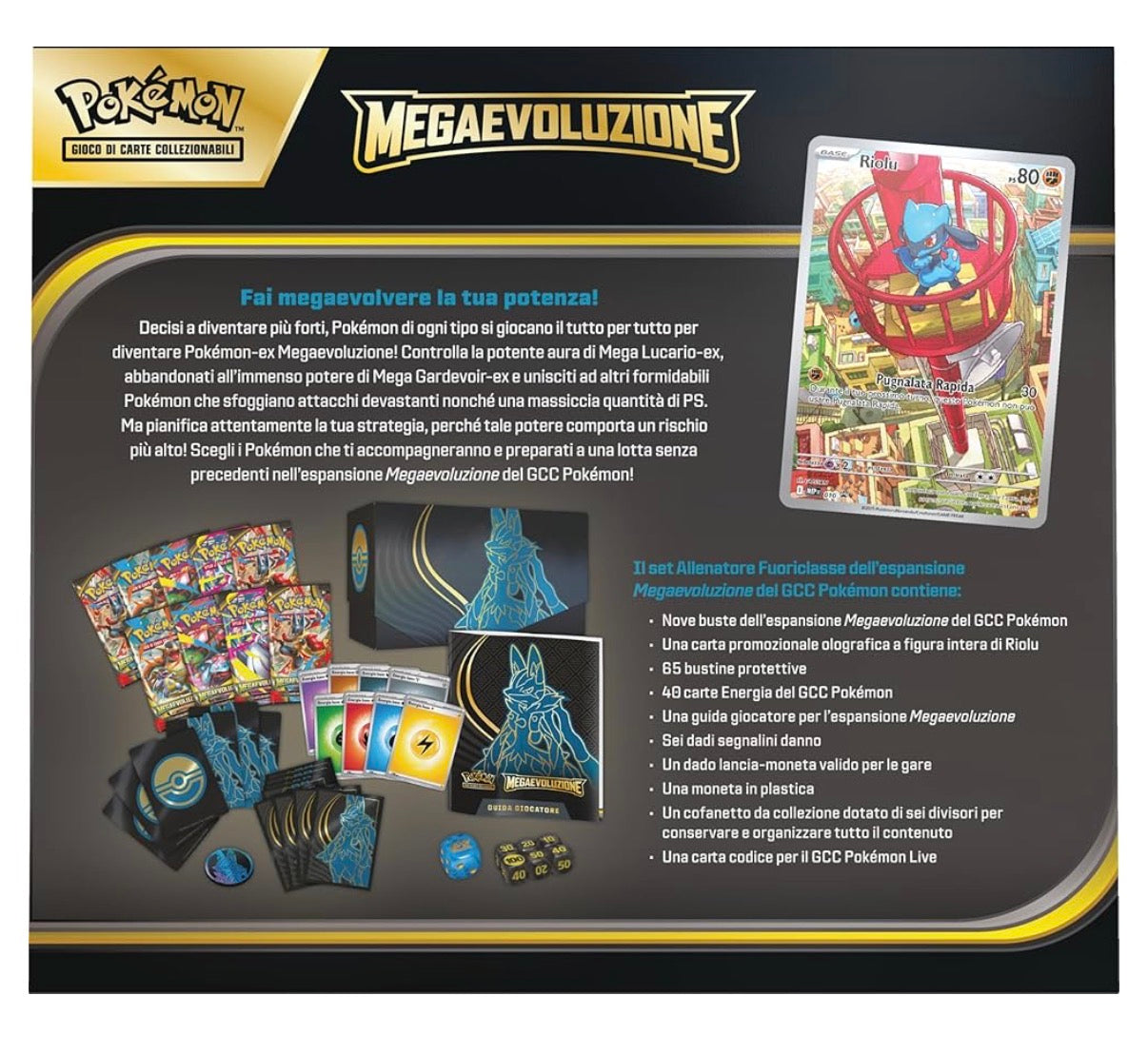 Pokémon: ETB MegaEvoluzione  (Lucario)