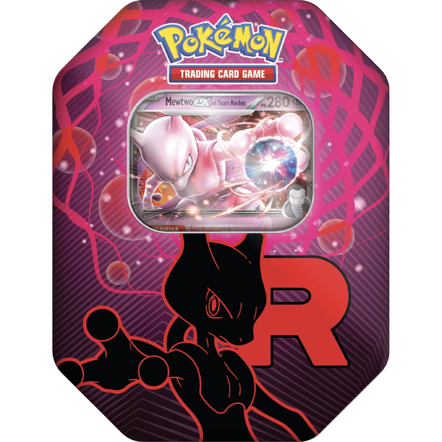 POKÉMON – TEAM ROCKET – TIN DA COLLEZIONE MEWTWO-EX