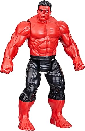 Hasbro - Marvel Hulk Rosso Personaggio 30cm