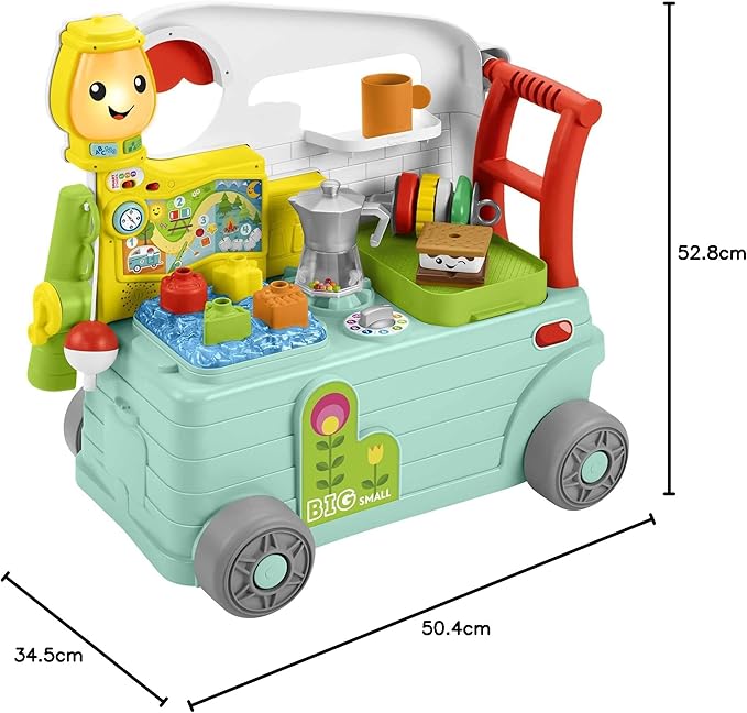 Fisher Price Camper ridi e impara 3 in 1