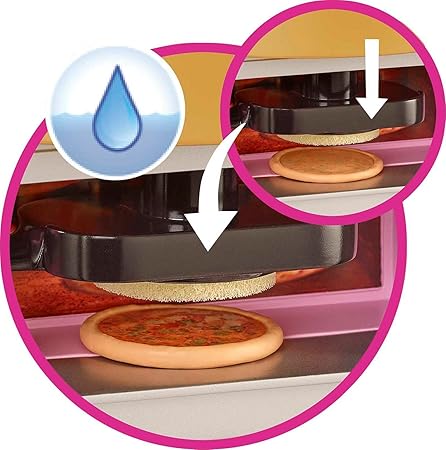 Barbie Set da gioco The Restaurant con oltre 30 accessori da cucina e 6 aree giochi, tra cui bambola, multicolore, giocattolo per bambini dai 3 anni in su, HGP59, confezione sostenibile