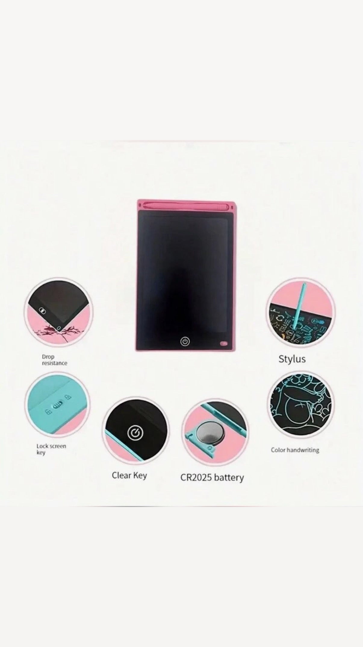 TABLET LCD ELETTRONICO PER BAMBINI