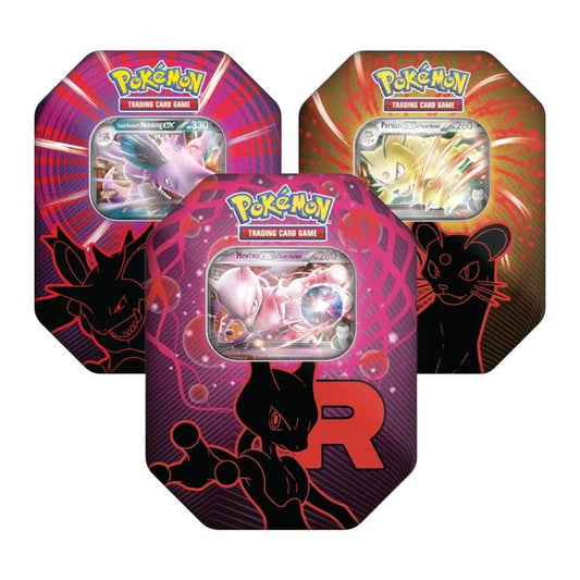 RIVALI PREDESTINATI: TEAM ROCKET - TIN DA COLLEZIONE NIDOKING-EX + PERSIAN-EX (ITA)