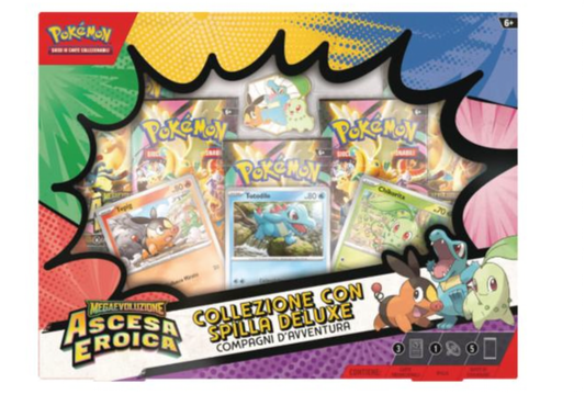 COLLEZIONE CON SPILLA DELUXE (compagni d’avventura)