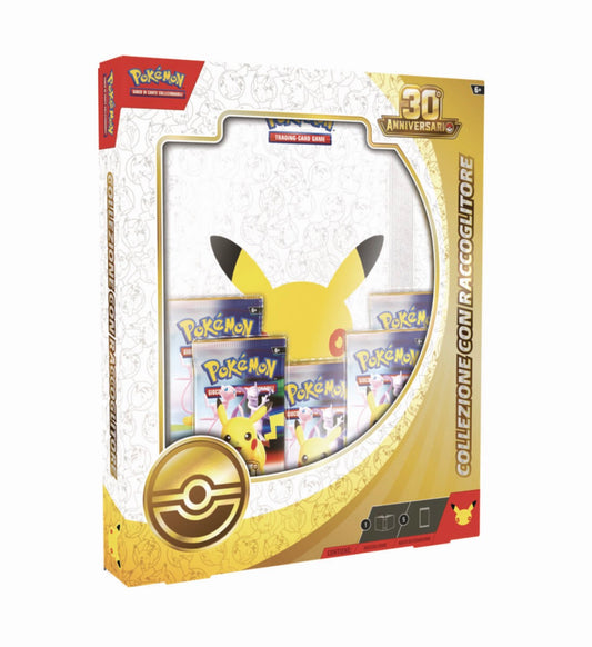 Pokémon 30° Anniversario - Collezione con
Raccoglitore