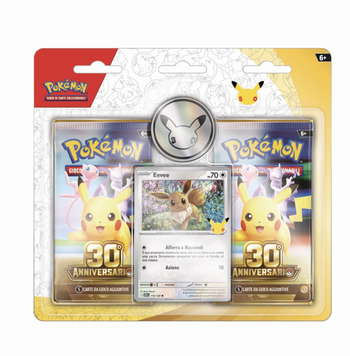 Pokémon 30° Anniversario - Blister 2 Buste