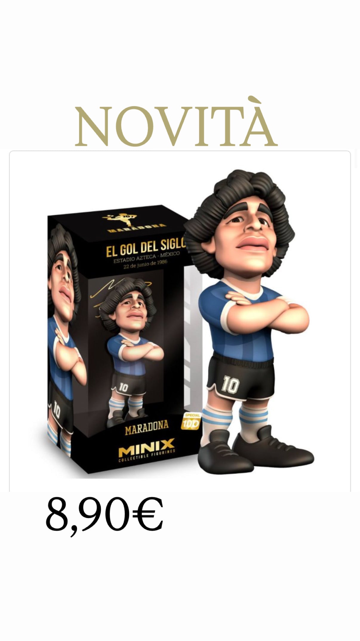 Minix Collectible Figurines - Maradona - Century Goal