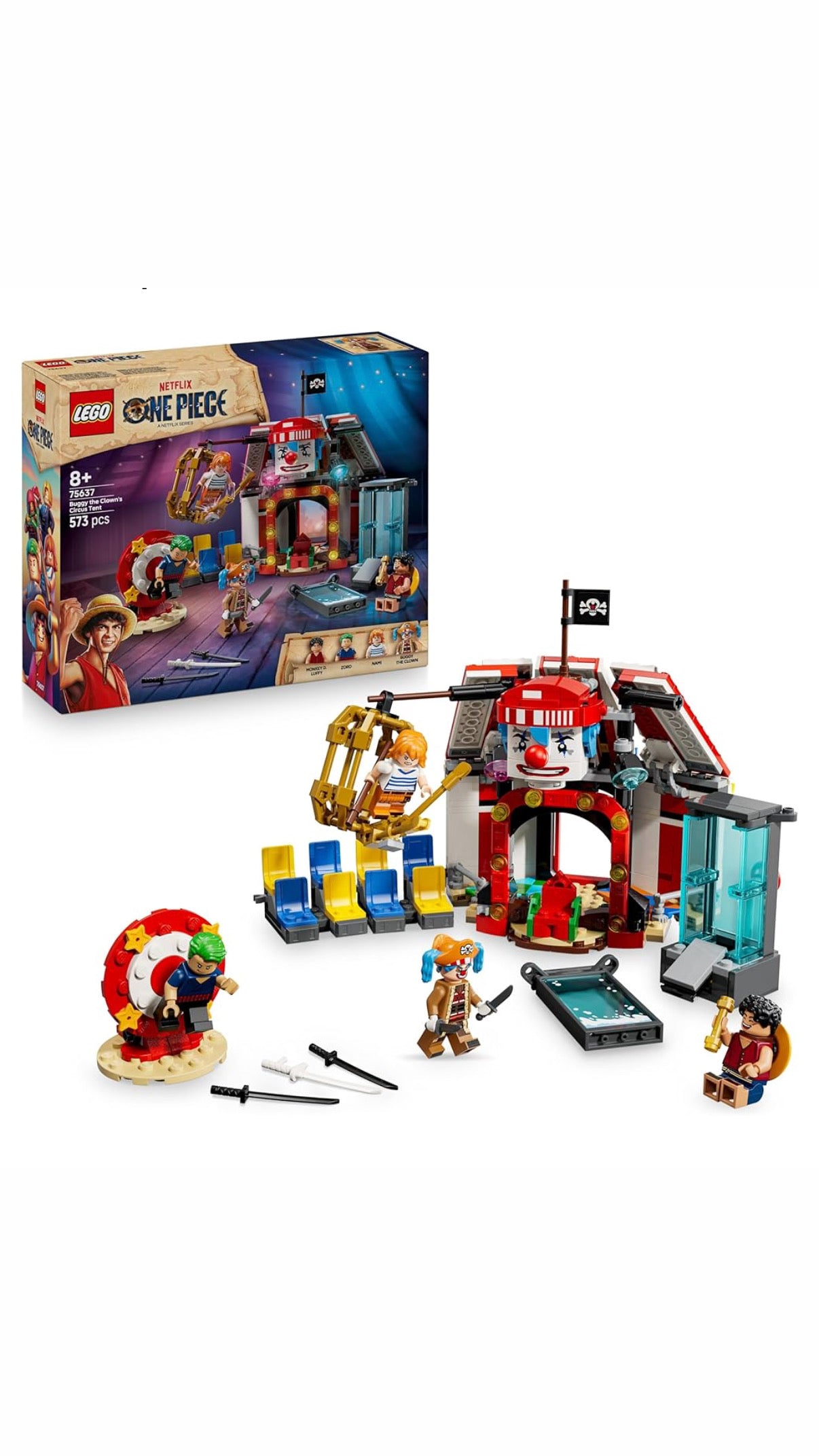 LEGO ONE PIECE La Tenda del Circo di Bagy il Clown