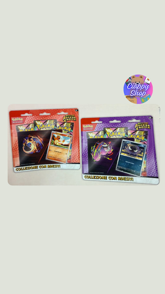 POKÈMON collezione con adesivo