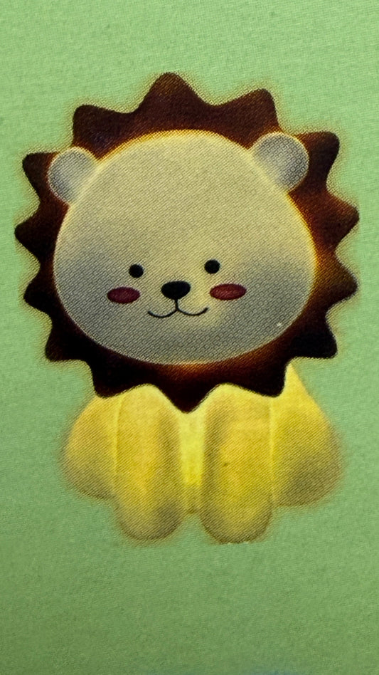 LUCE NOTTURNA SILICONE (leone)