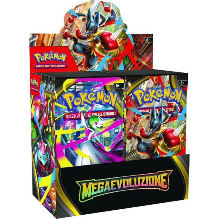 Box Pokémon Megaevoluzione 36 Buste Gioco di Carte Collezionabili GCC in Italiano