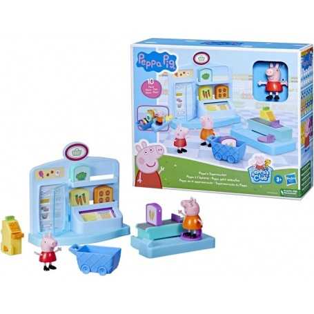 Peppa Pig Supermercato con Personaggi F4410 Hasbro 3 Anni+