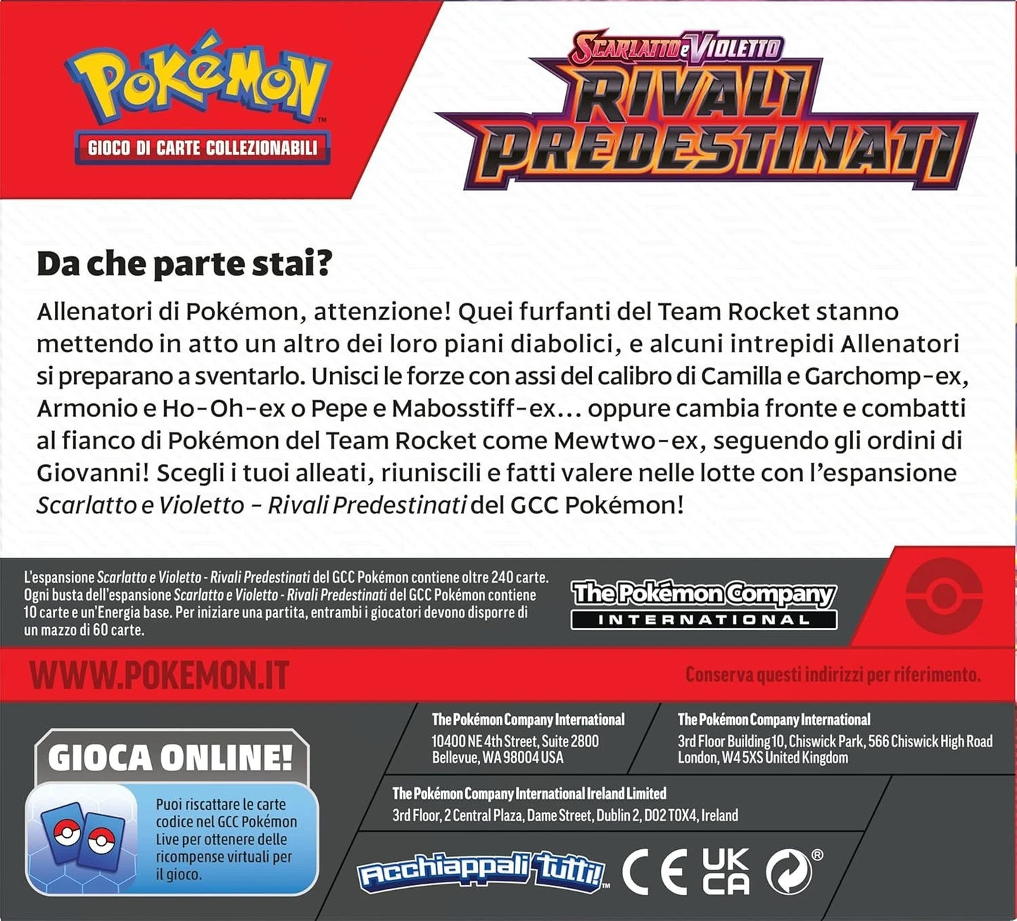 Rivali Predestinati-Pokemon 36 bustine