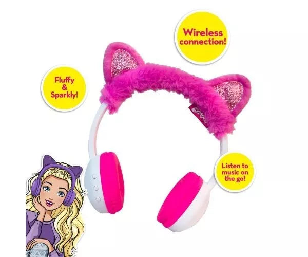 SINCO CREATIONS BARBIE CUFFIE WIRELESS CON ORECCHIE NEW 24