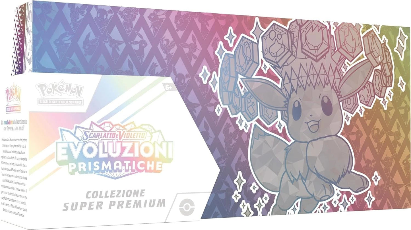 Pokemon Collezione Super Premium EVOLUZIONI PRISMATICHE ITALIANO