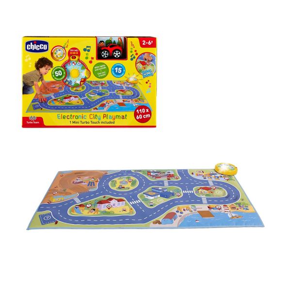 Tappeto elettronico della citta'- chicco